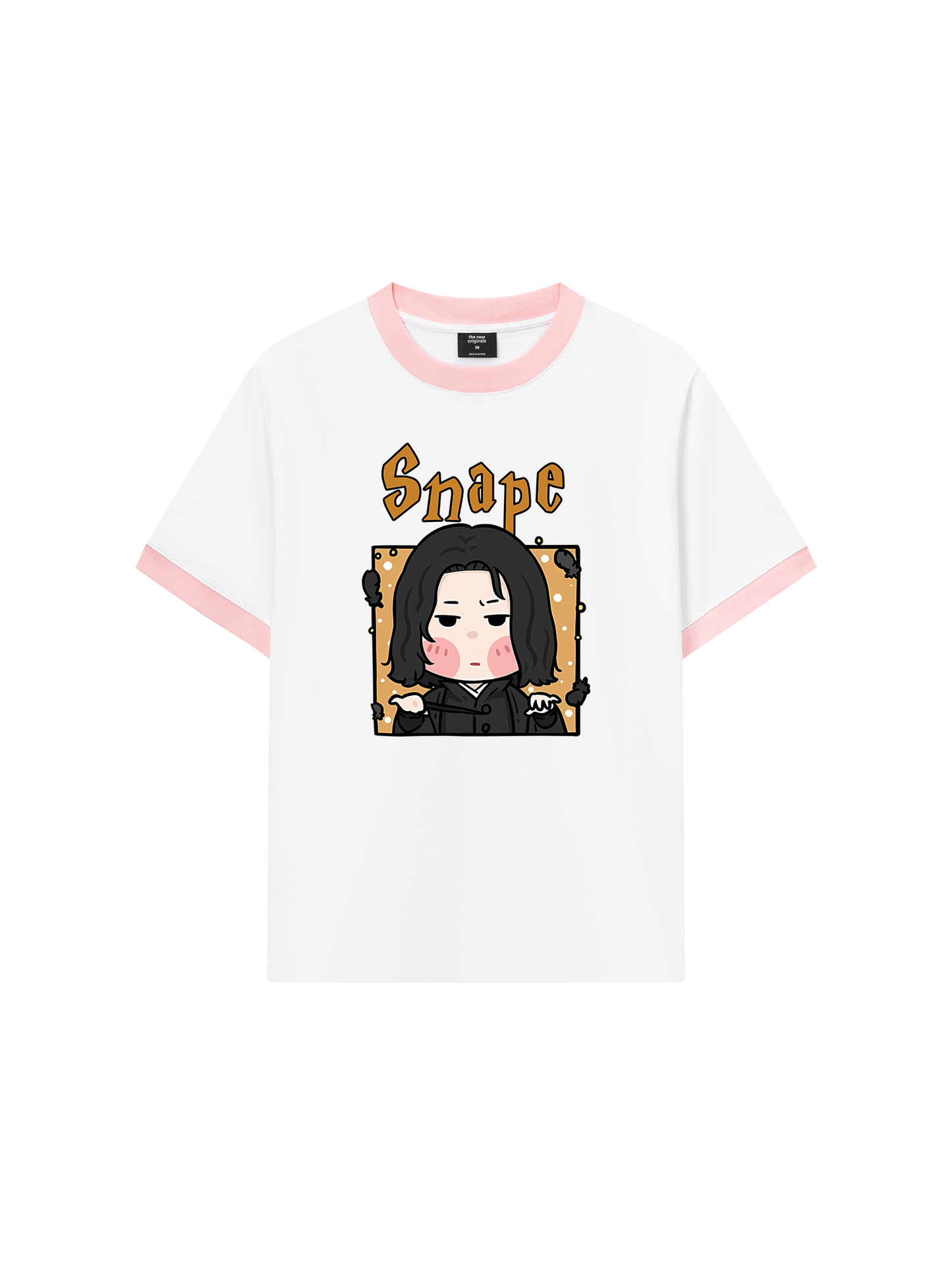 Áo Thun Ringer Relaxed Fit Harry Potter Snape