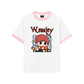 Áo Thun Ringer Relaxed Fit Harrry Potter Weasley Chibi