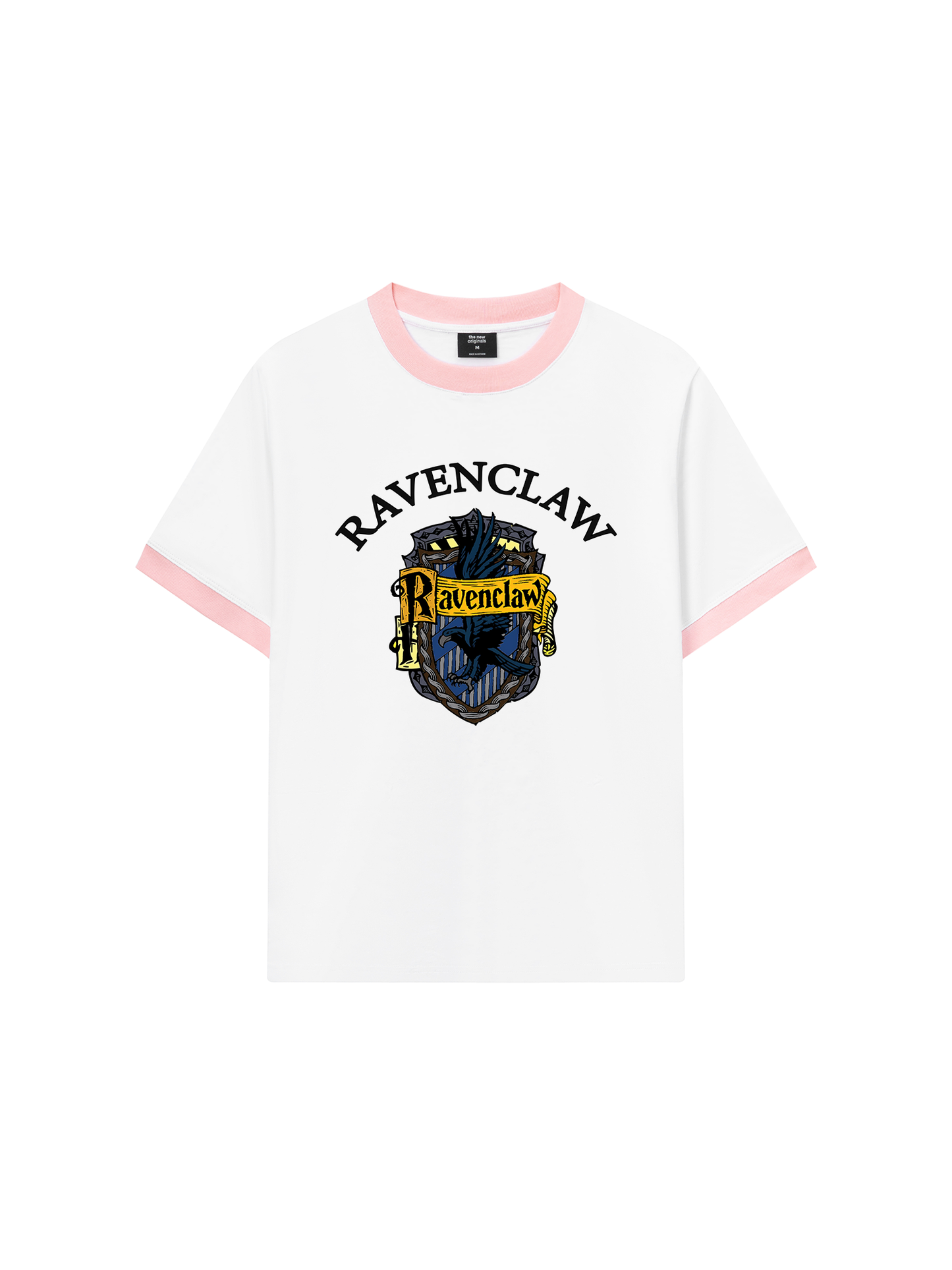 Áo Thun Ringer Relaxed Fit Harry Potter Ravenclaw Vintage