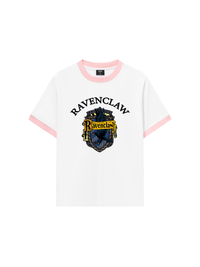 Áo Thun Ringer Relaxed Fit Harry Potter Ravenclaw Vintage