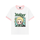 Áo Thun Ringer Relaxed Fit Harry Potter Malfoy Chibi