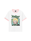 Áo Thun Ringer Relaxed Fit Harry Potter Malfoy Chibi