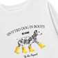 Áo Thun Dài Tay Animal Cute Puppy Yellow Boots