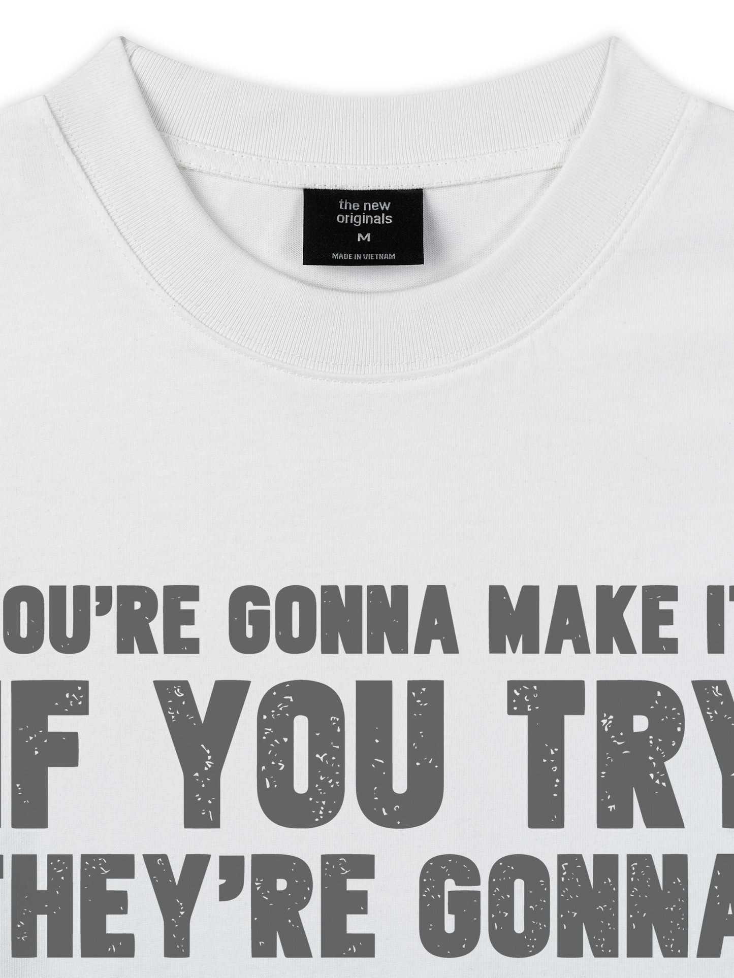Áo Thun Relaxed Fit Pink Floyd You're Gonna Make It If You Try