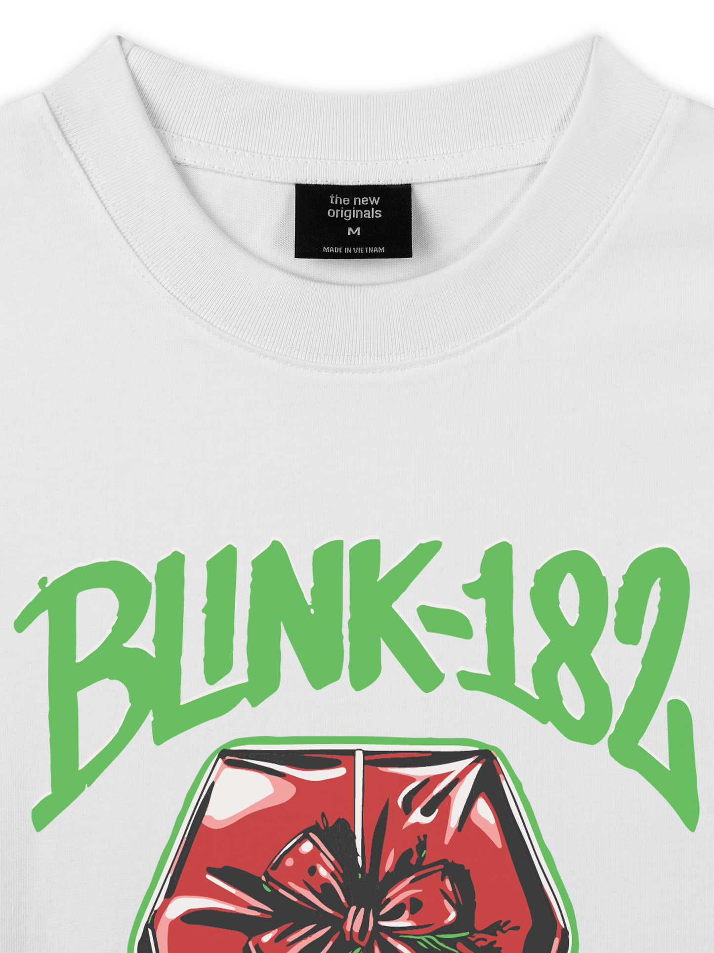 Áo Thun Relaxed Fit Blink 182 Not Another Christmas Song
