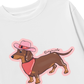 Áo Thun Dài Tay Howdy Dachshund