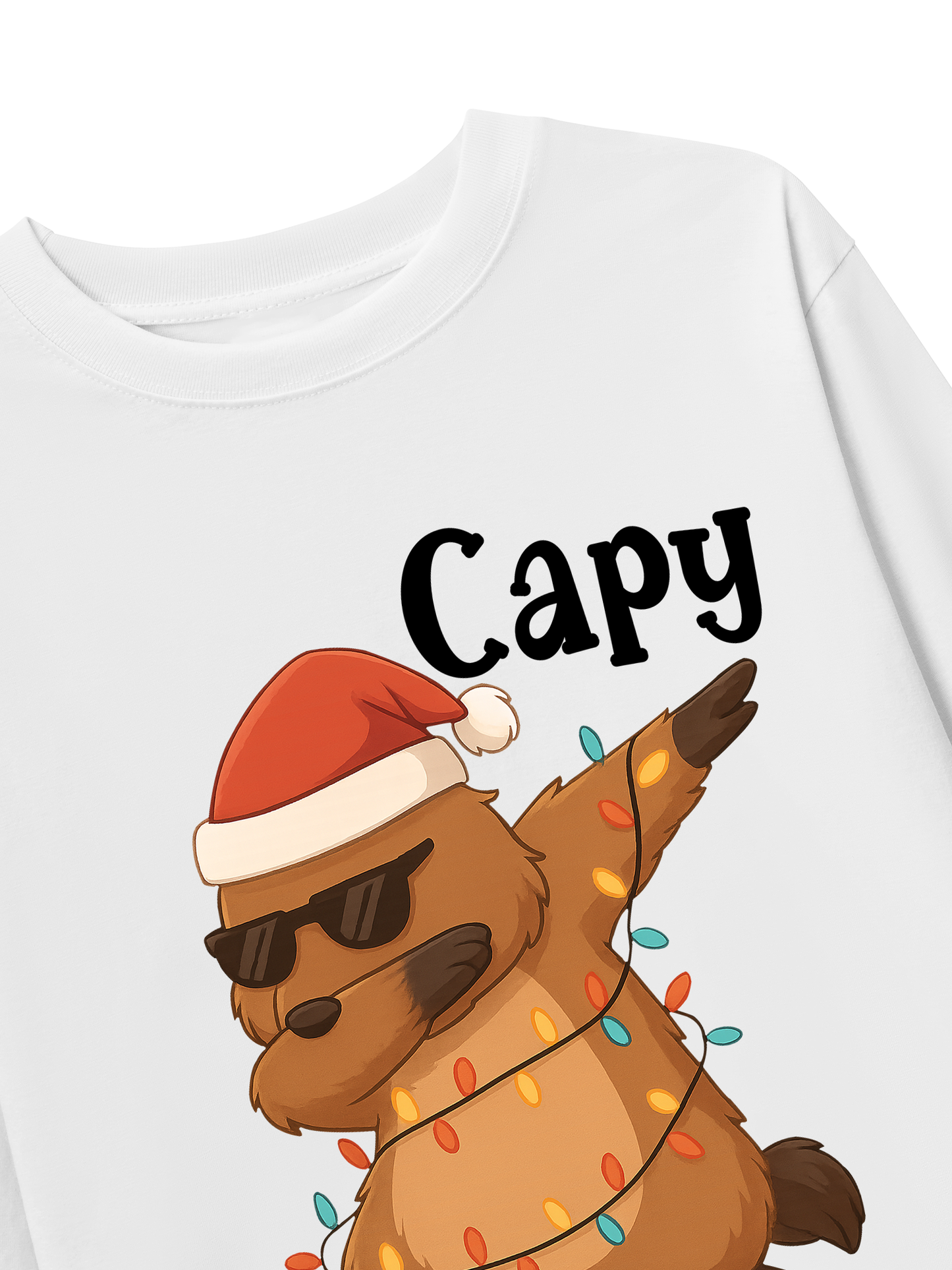 Áo Thun Dài Tay Capy Christmas Dab