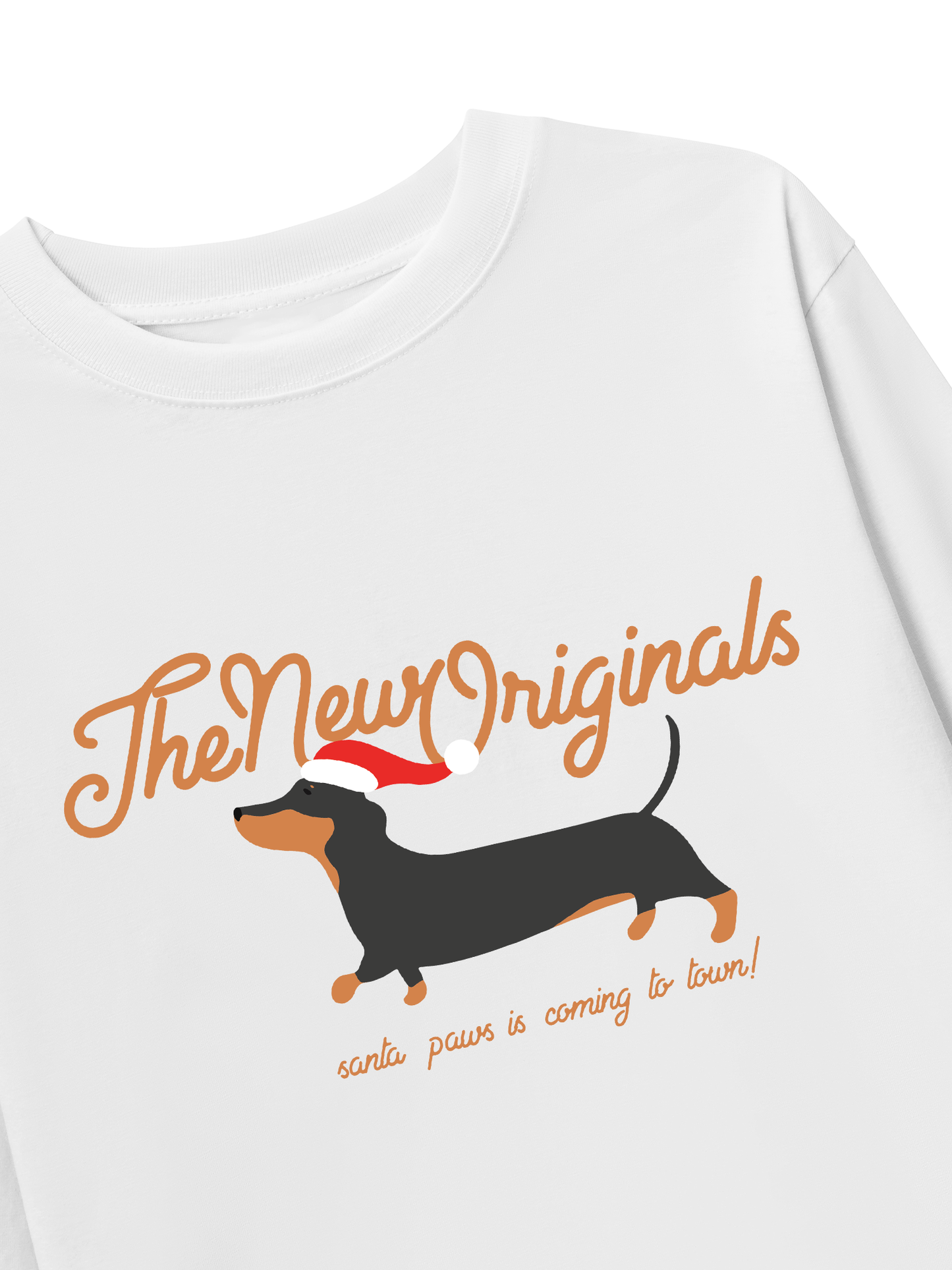 Áo Thun Dài Tay Santa Paws