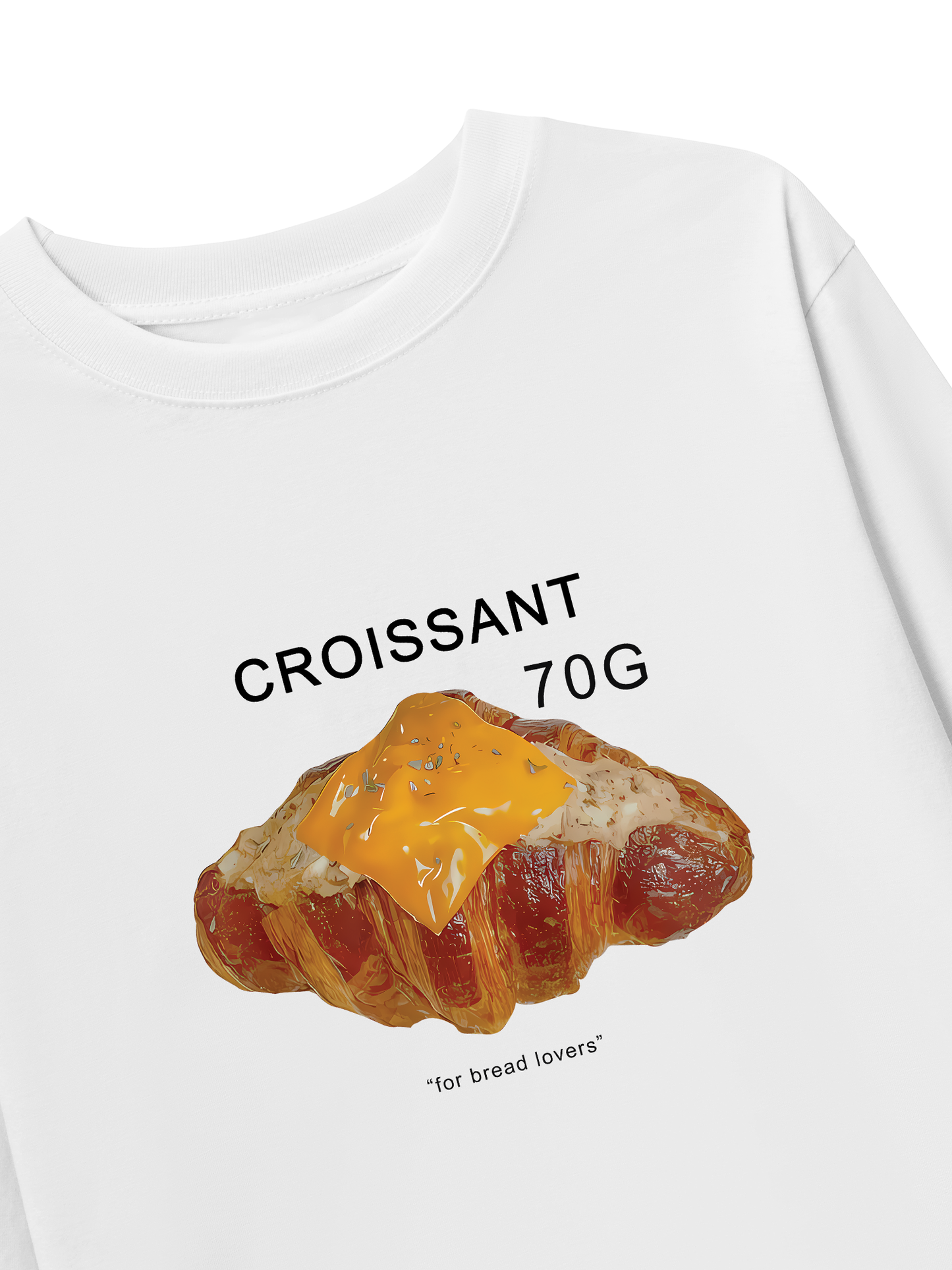 Áo Thun Dài Tay Sweet Pastry Croisant