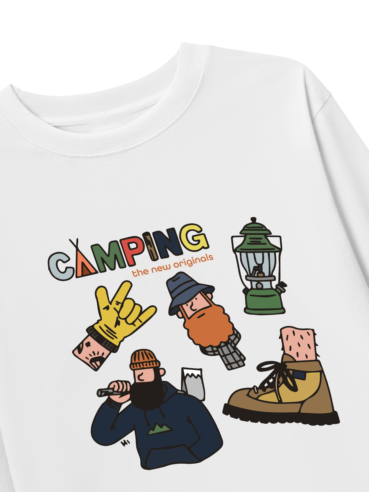 Áo Thun Dài Tay Camping