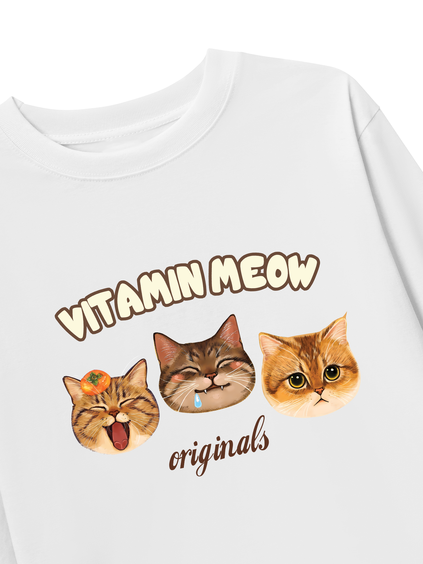 Áo Thun Dài Tay Vitamin Meow