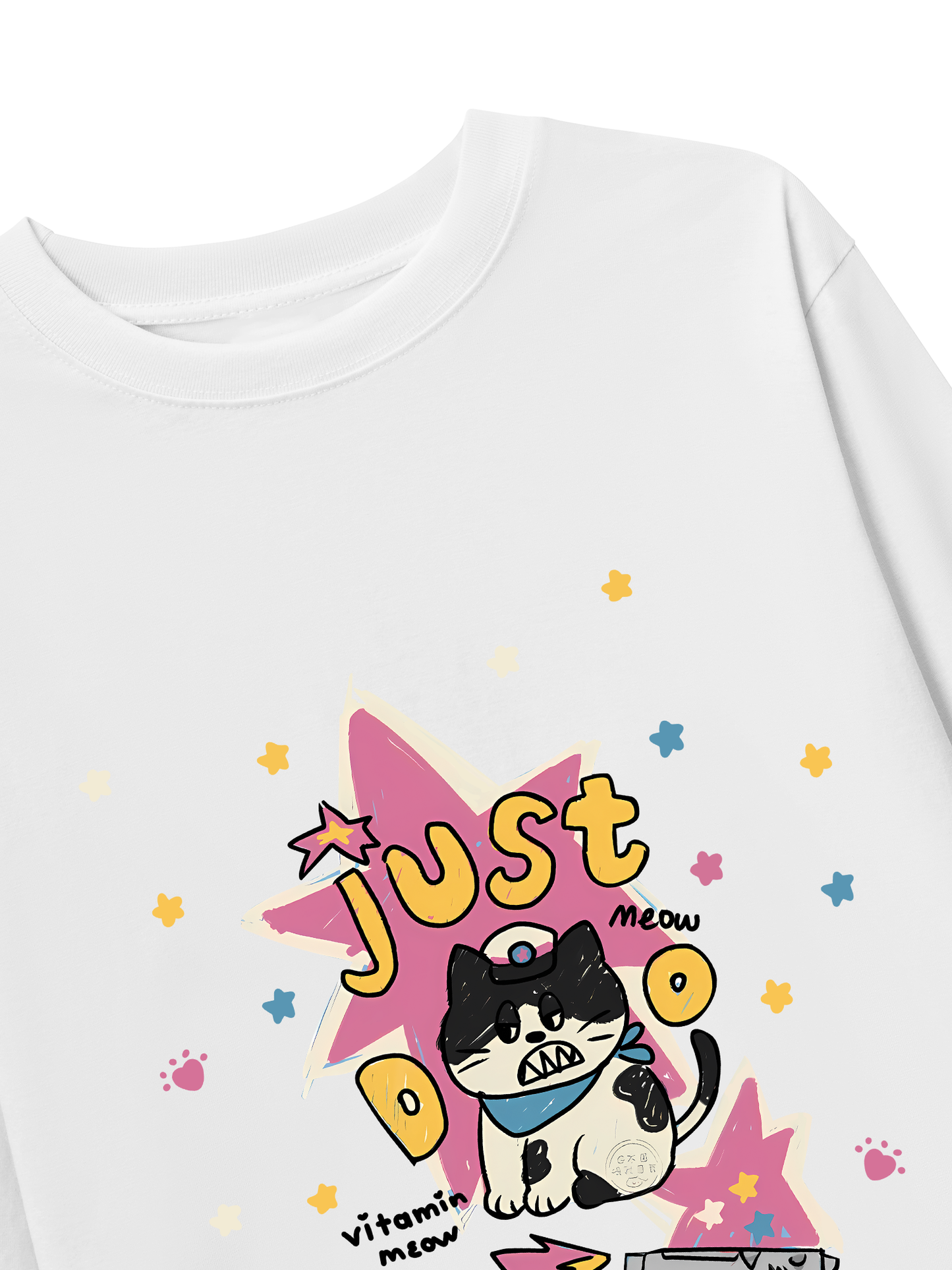 Áo Thun Dài Tay Cute Just Meow