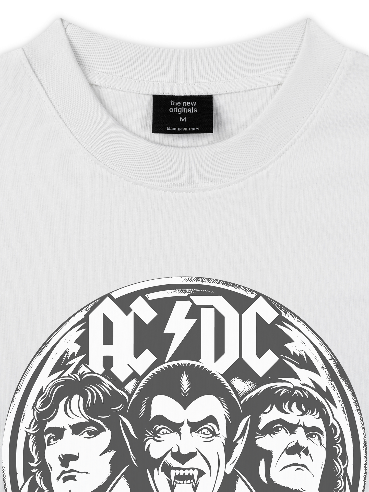 Áo Thun Relaxed Fit AC DC Vampire Survivors