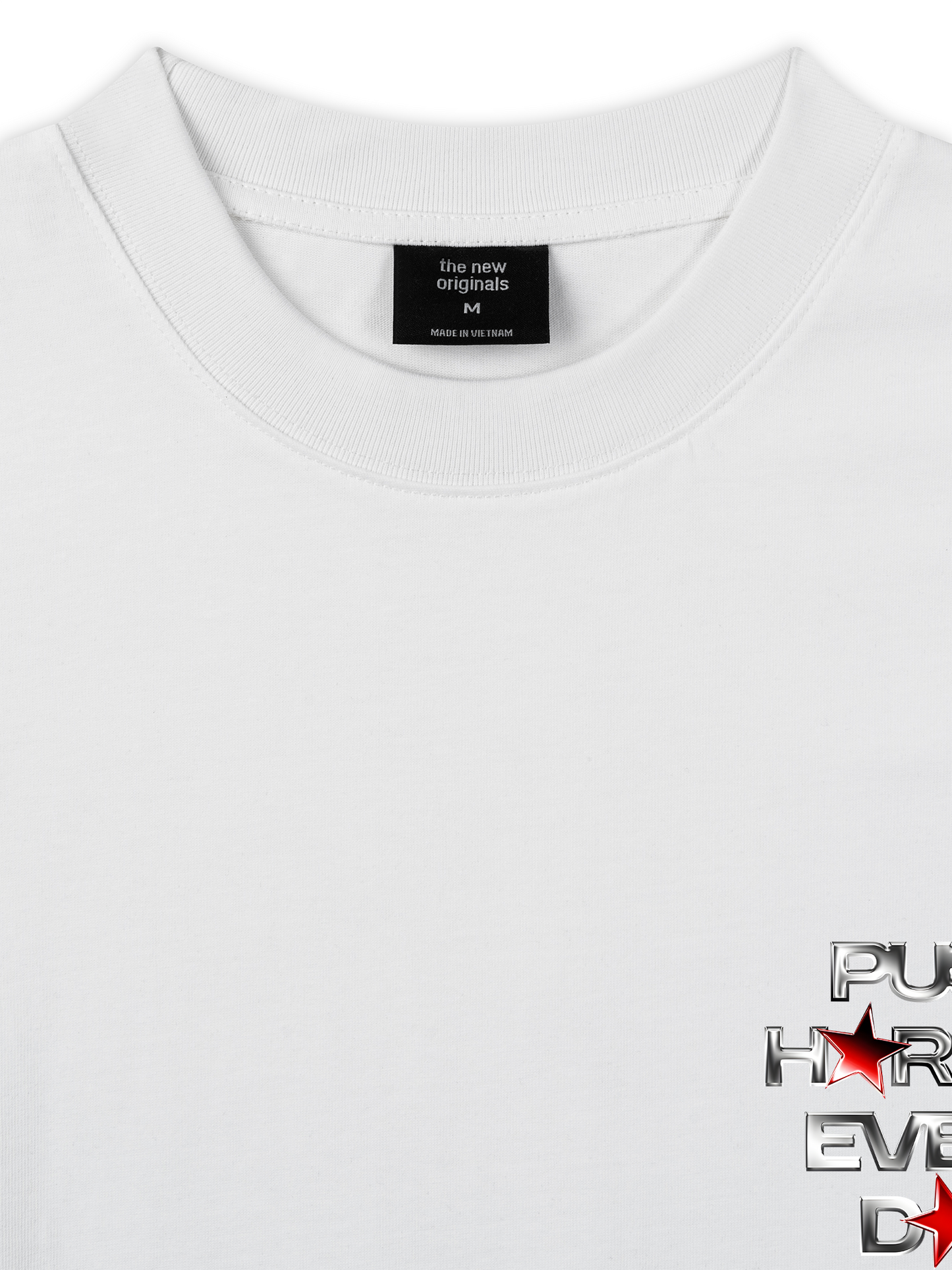 Áo Thun Relaxed Fit Push Harder Every Day