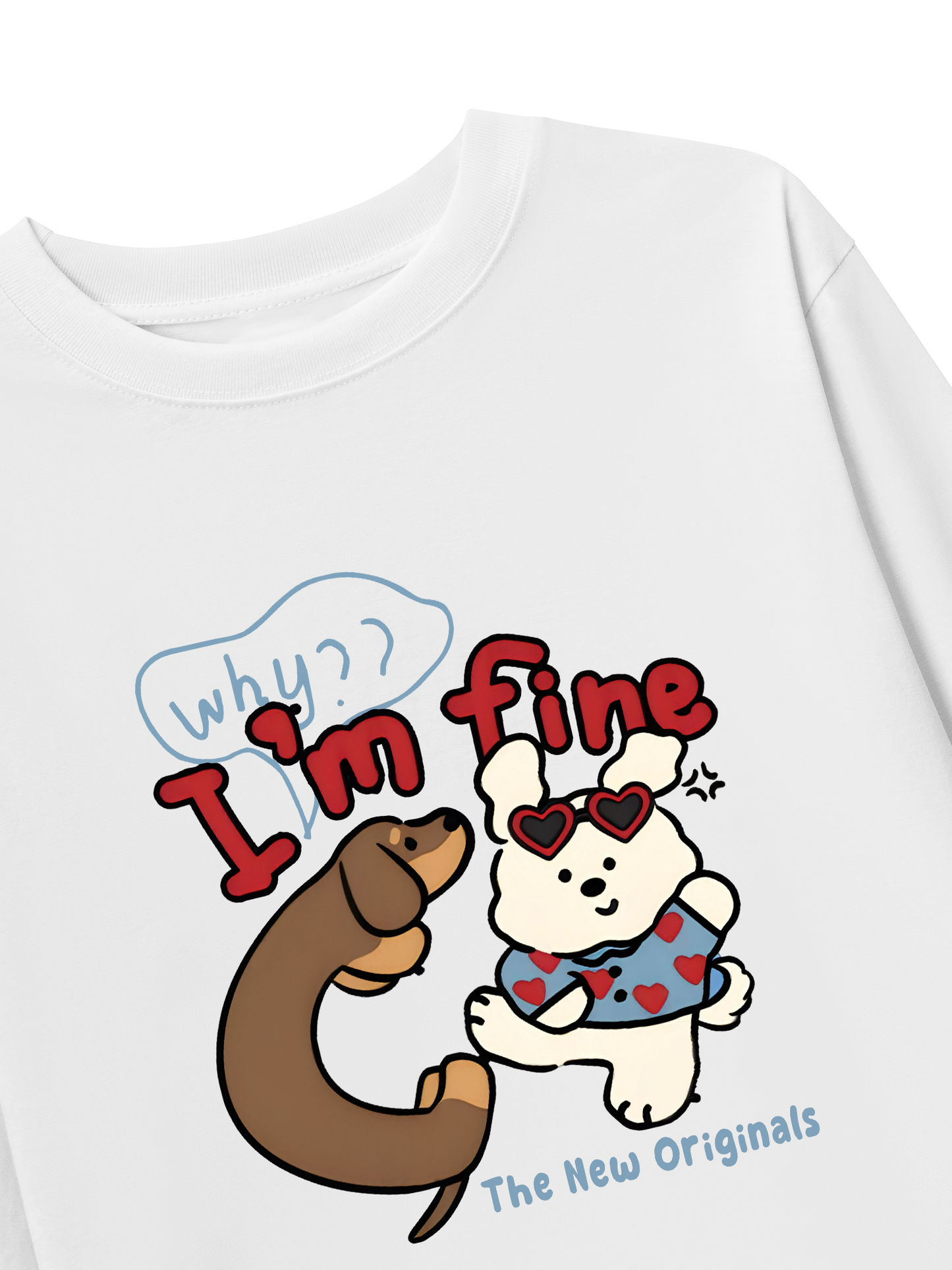 Áo Thun Dài Tay Why I_m Fine
