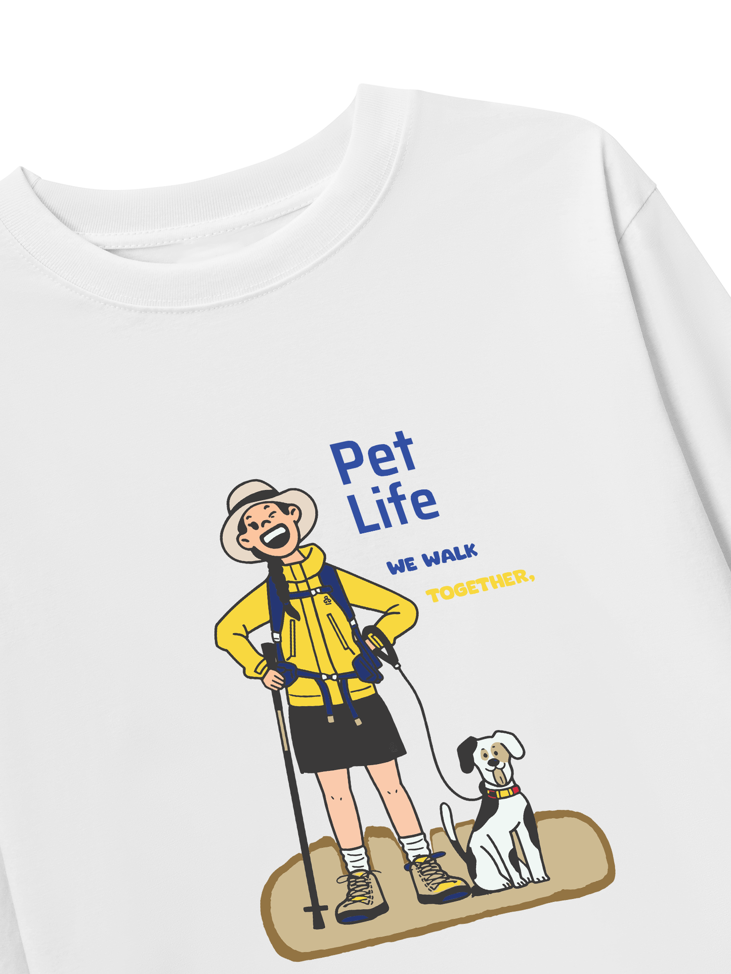 Áo Thun Dài Tay Go Outside Pet Life