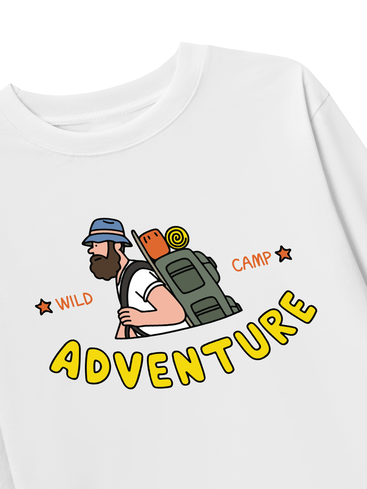 Áo Thun Dài Tay Adventure Wild Camp