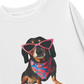 Áo Thun Dài Tay Animal Pink Glasses