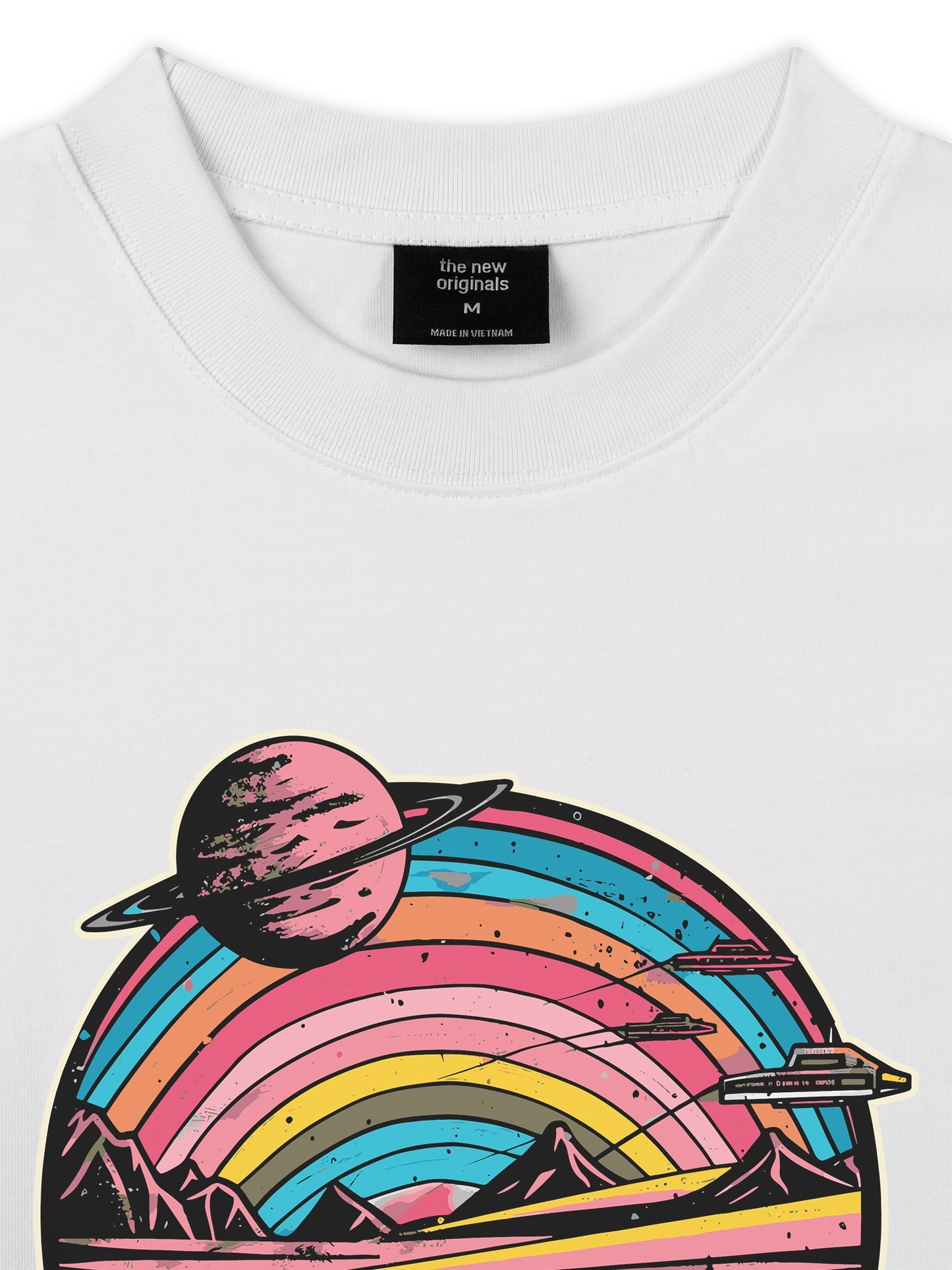 Áo Thun Relaxed Fit Pink Floyd Dark Side Of The Moon Album