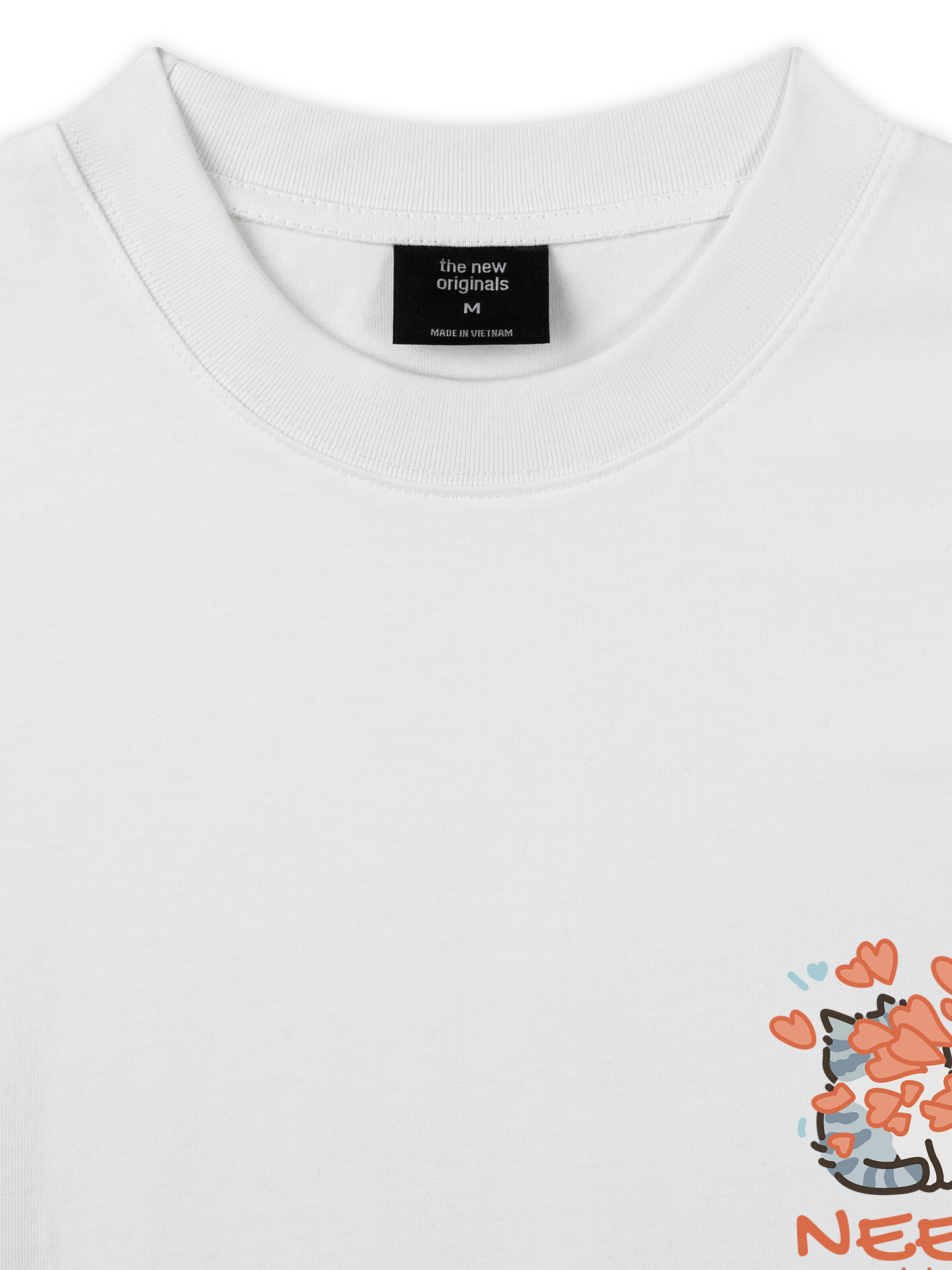 Áo Thun Relaxed Fit Need You Cat Couple