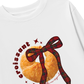 Áo Thun Dài Tay Sweet Pastry Red Plaid Bow