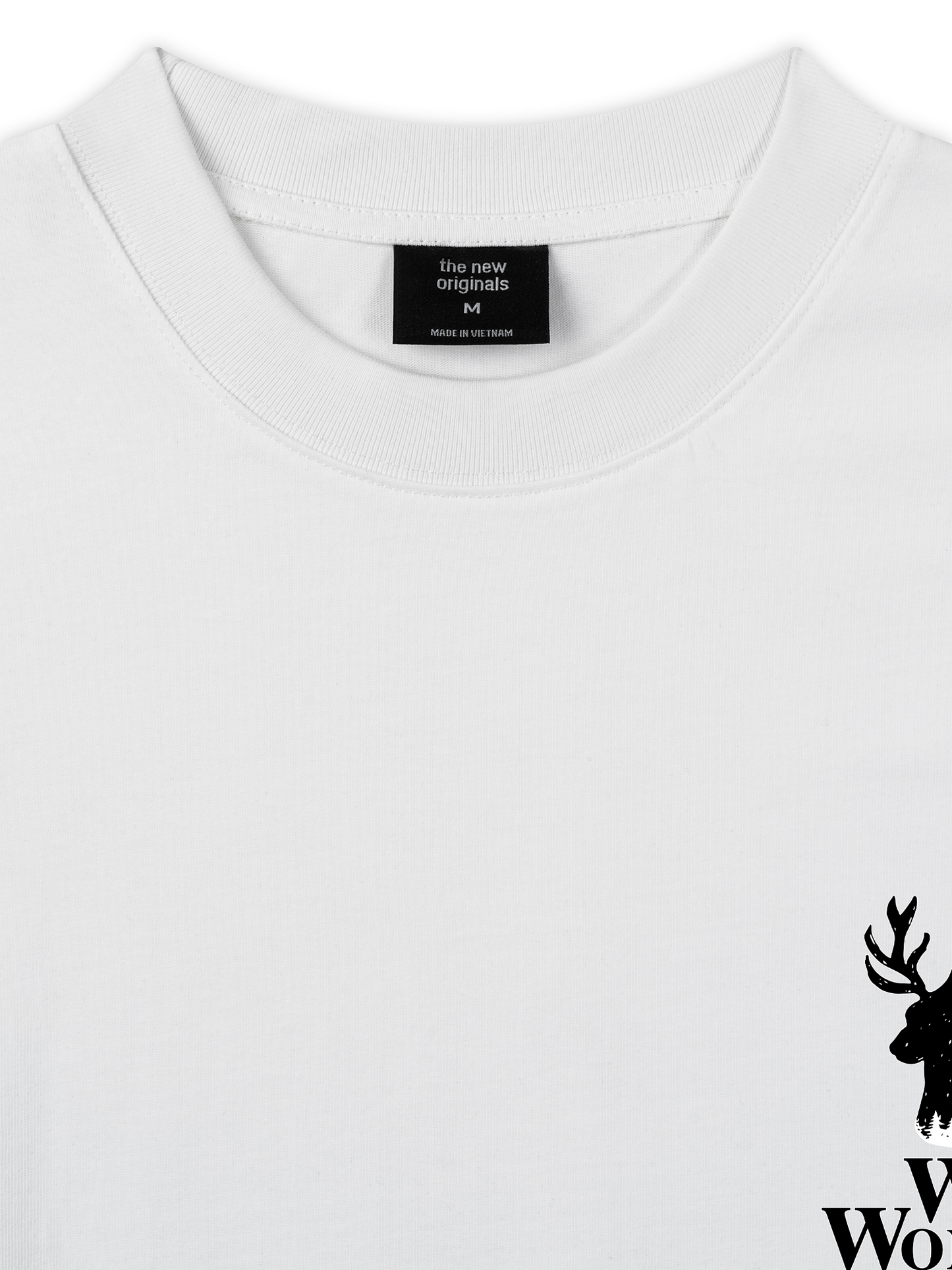 Áo Thun Relaxed Fit Deer Be Wild And Wonder