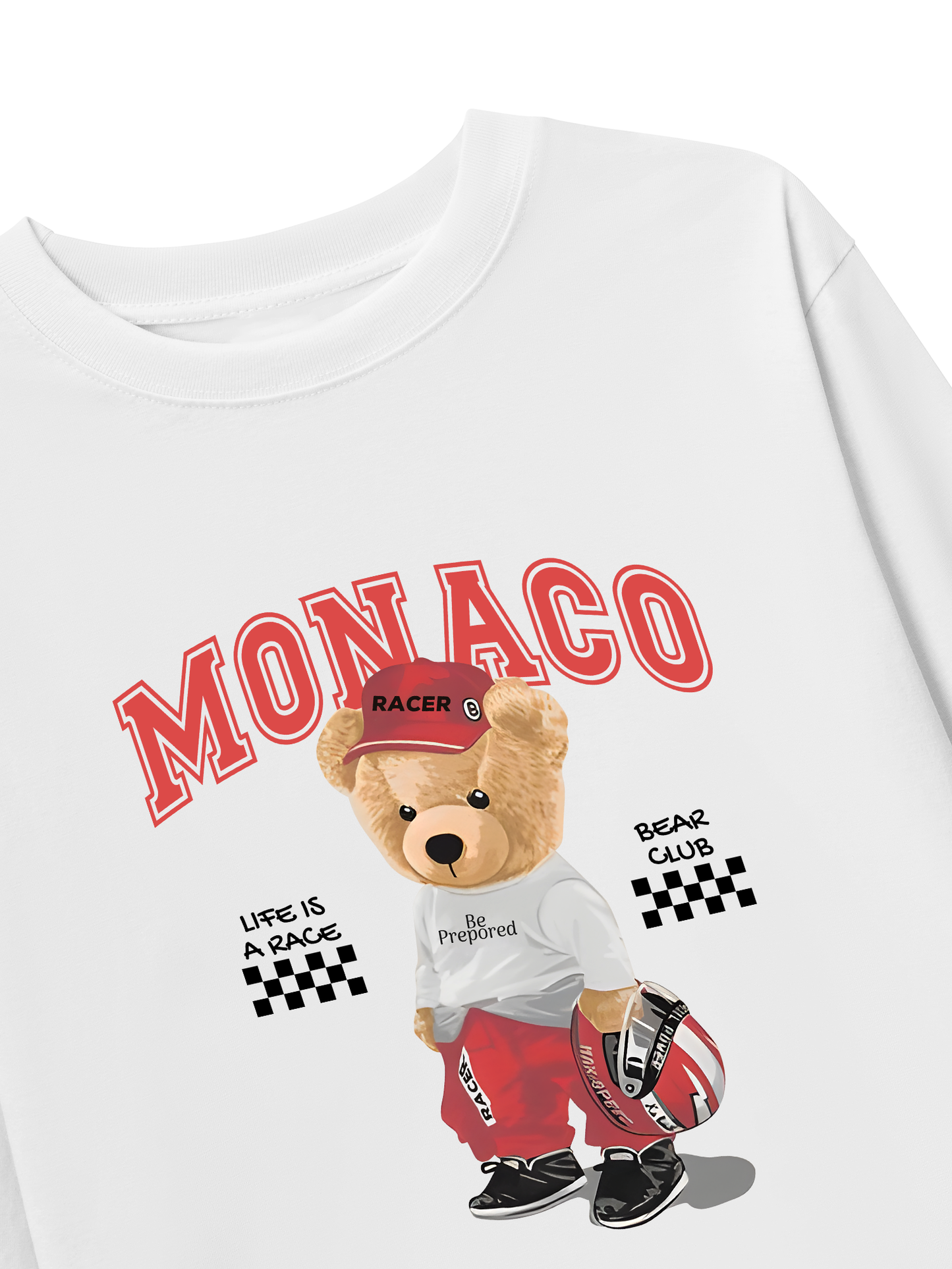 Áo Thun Dài Tay Monaco Bear Club
