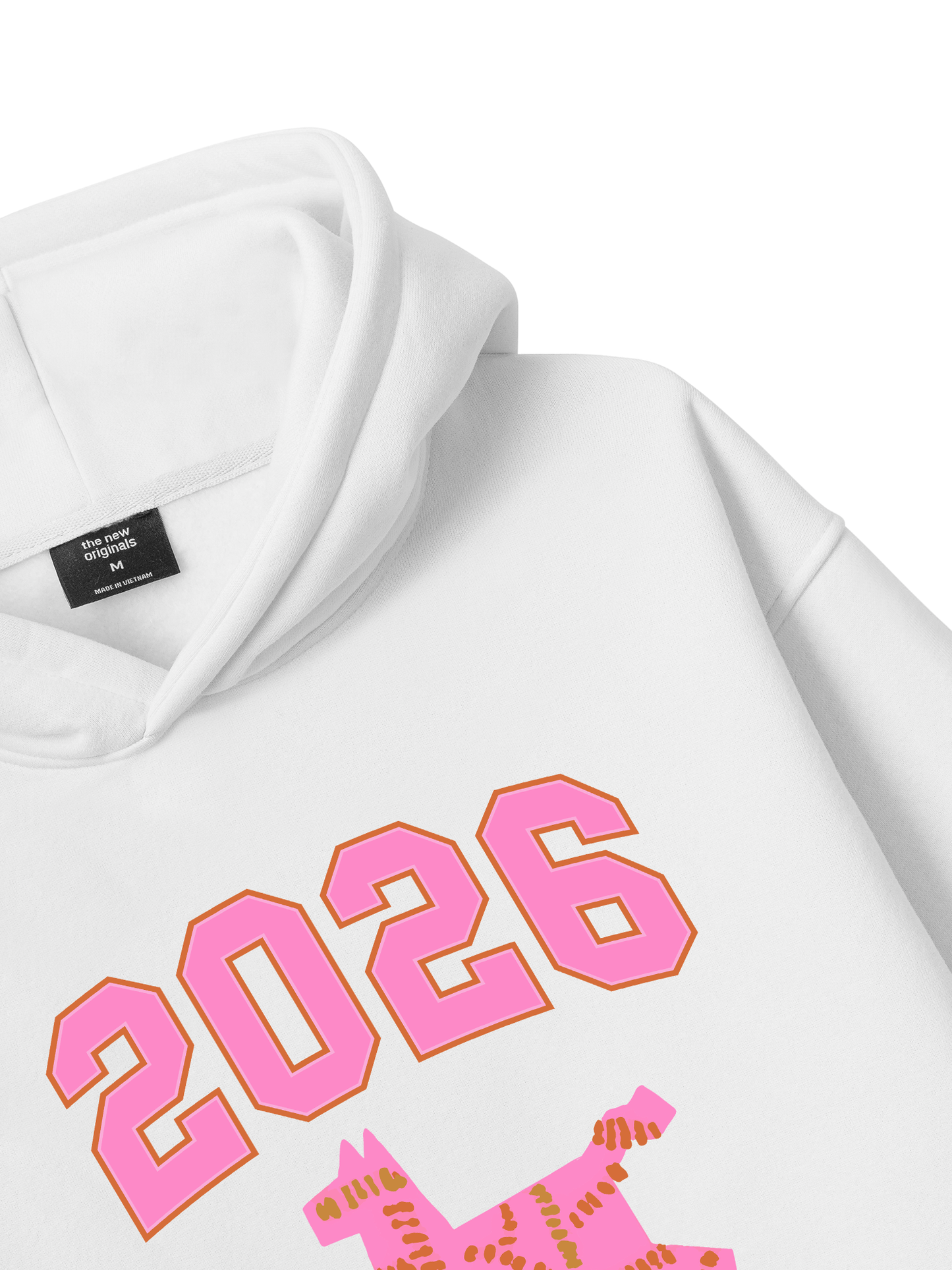 Bubble Pink Pony Hoodie
