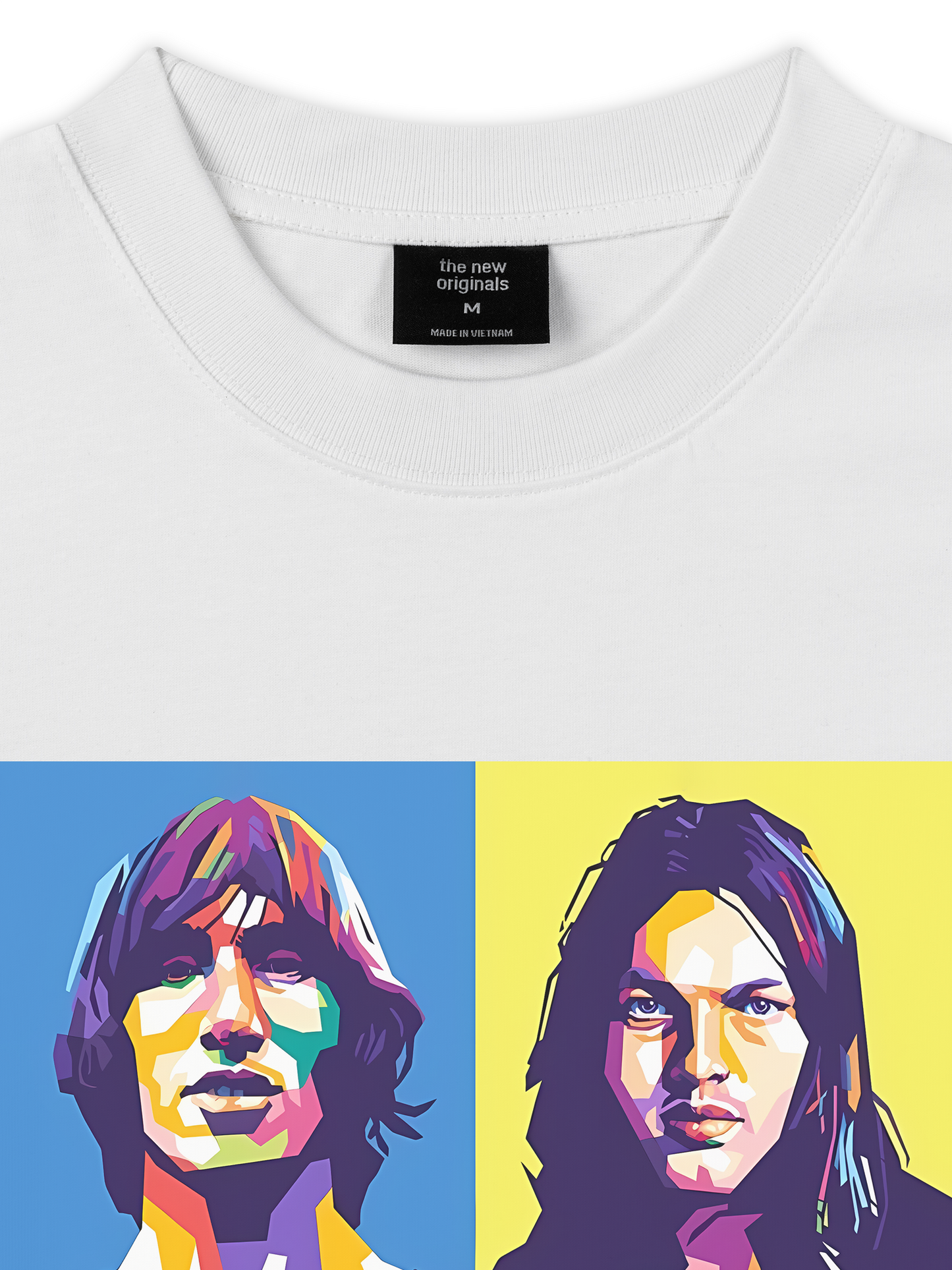 Áo Thun Relaxed Fit Pink Floyd Band Poster
