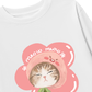 Áo Thun Dài Tay Flower Cat