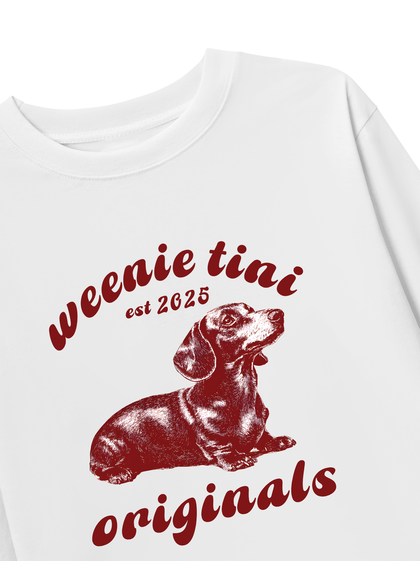 Áo Thun Dài Tay Weenie Tini Dachshund