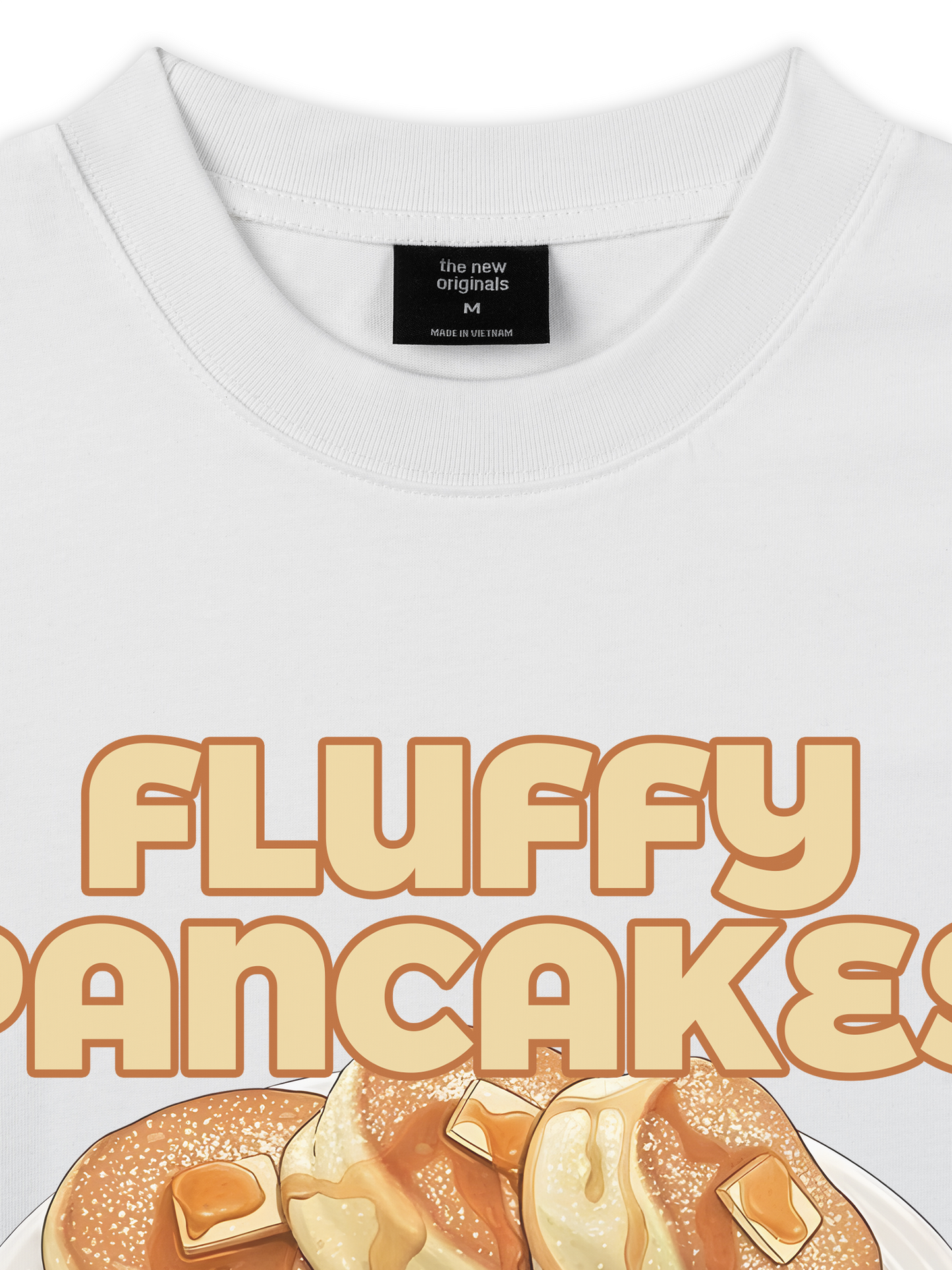 Áo Thun Relaxed Fit Foody Fluffy Pancakes