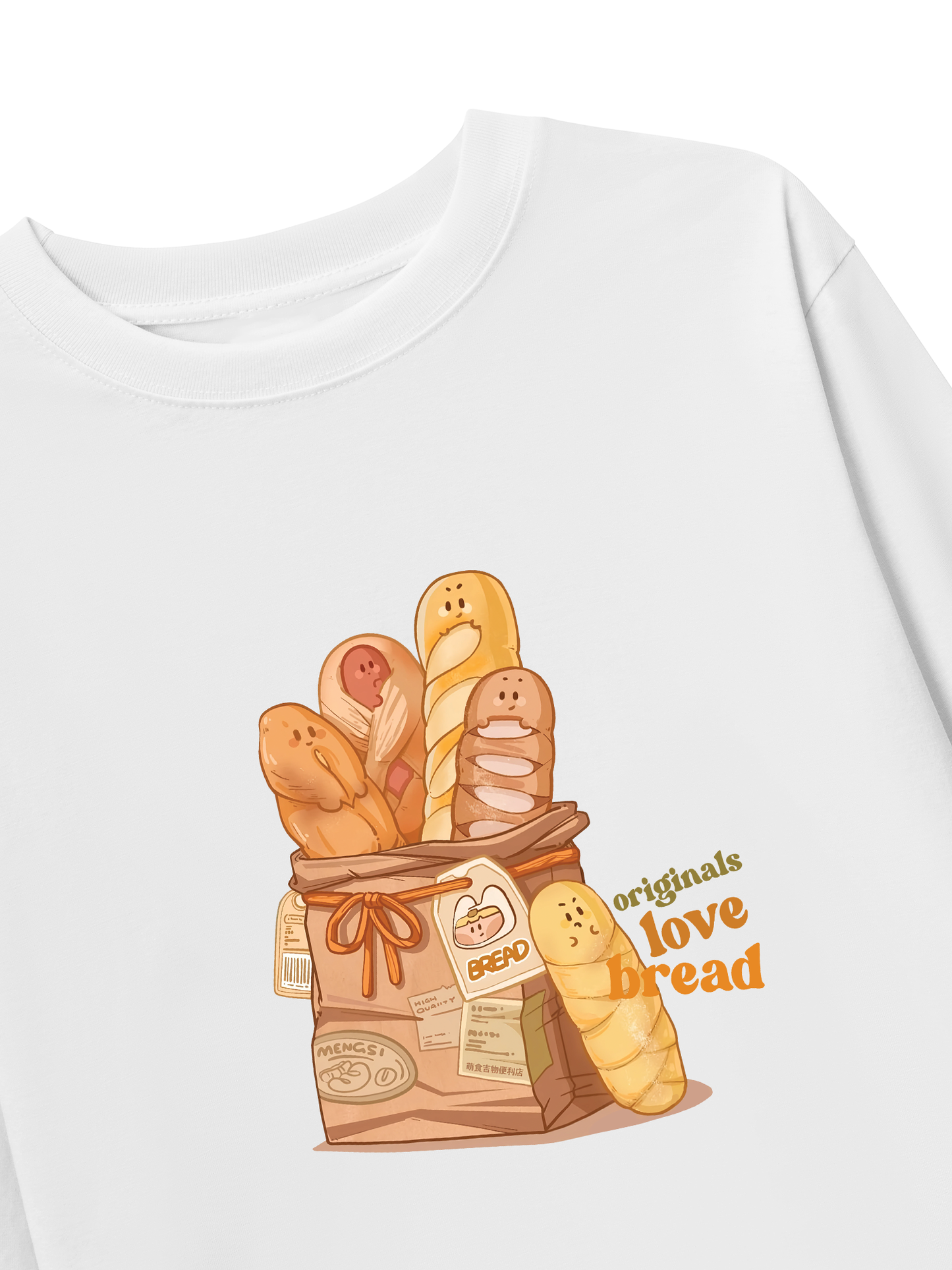 Áo Thun Dài Tay Love Bread