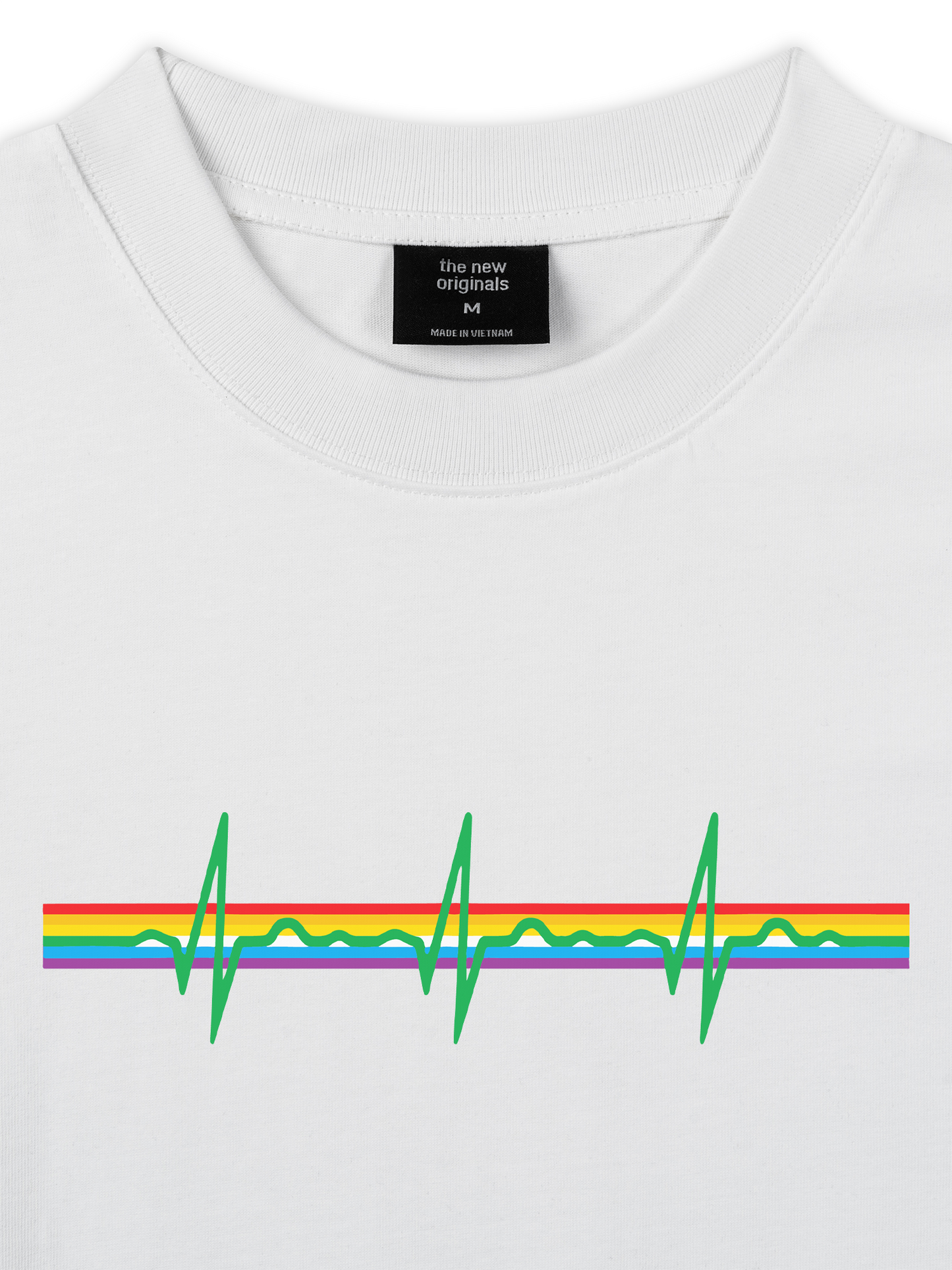 Áo Thun Relaxed Fit Pink Floyd Dark Side Of The Moon Heartbeat