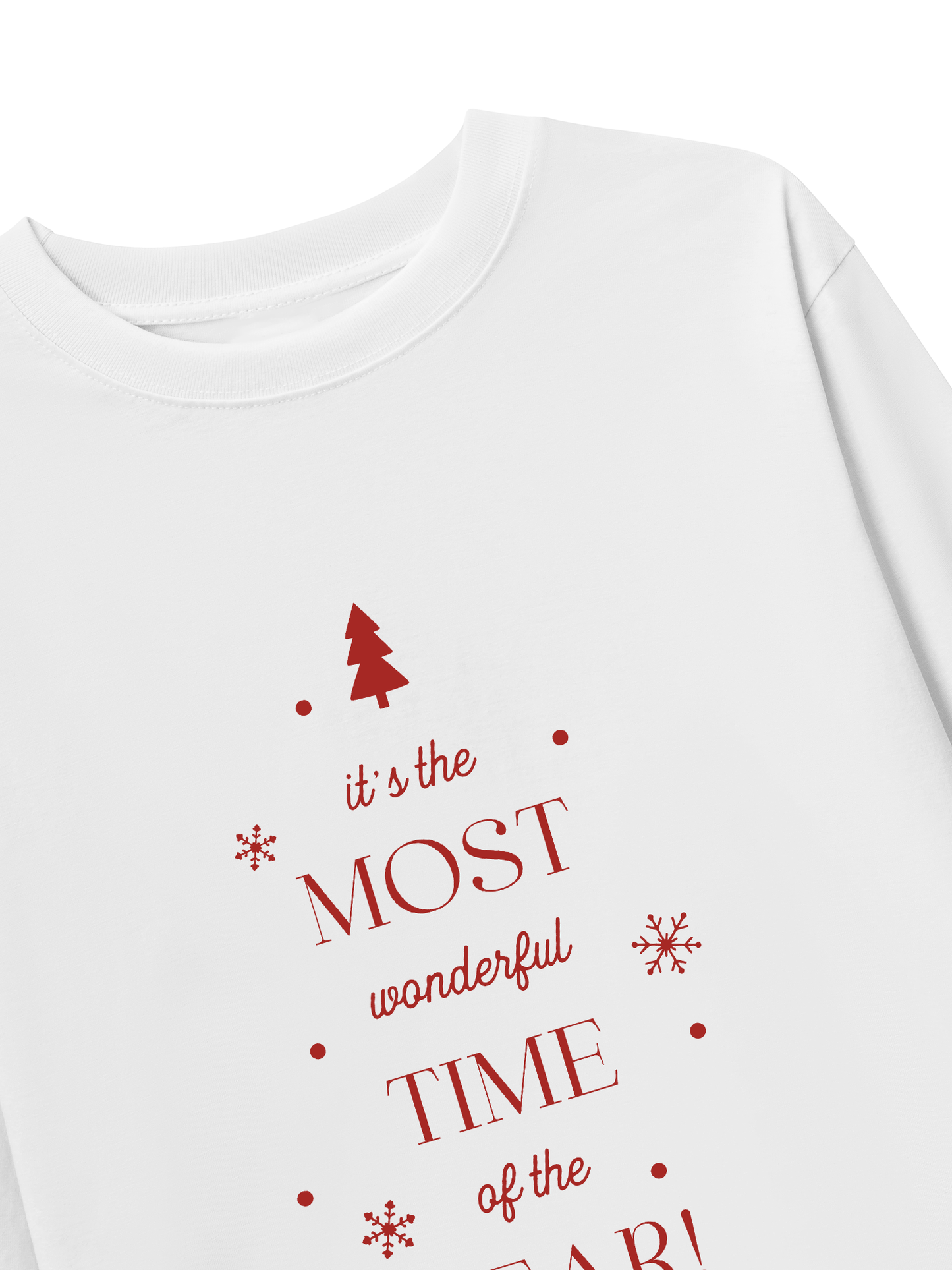 Áo Thun Dài Tay It_s The Most Wonderful Time Of The Year