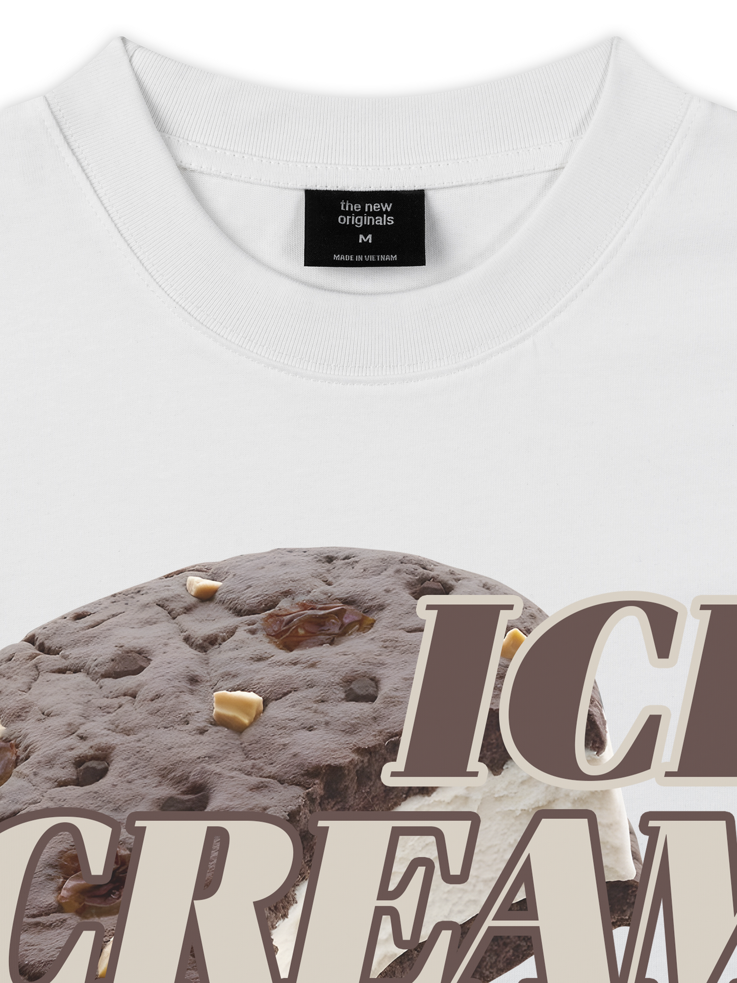 Áo Thun Relaxed Fit Foody Ice Cream Pie