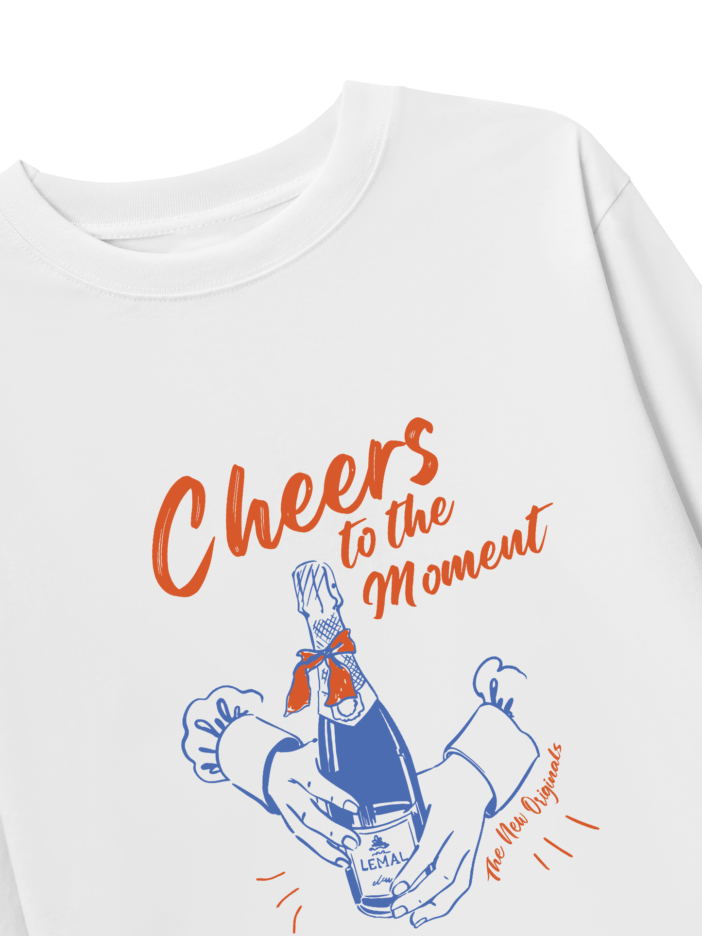 Áo Thun Dài Tay Cheer To The Moment