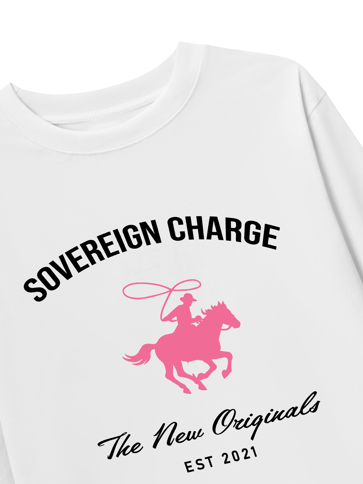Áo Thun Dài Tay SOVERREIGN CHARGE PINK HORSE