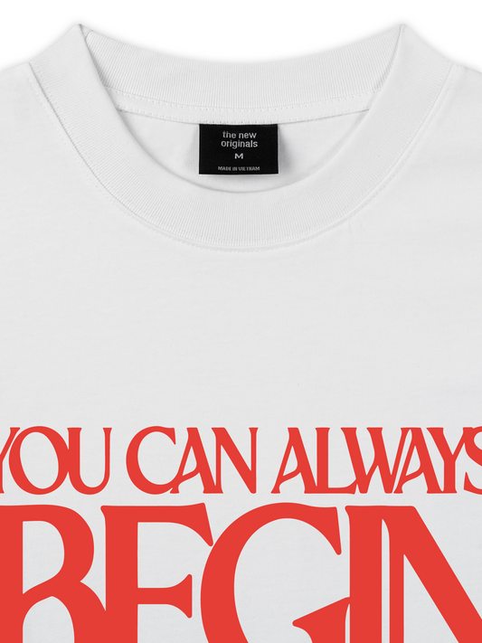 Áo Thun Relaxed Fit Begin Again