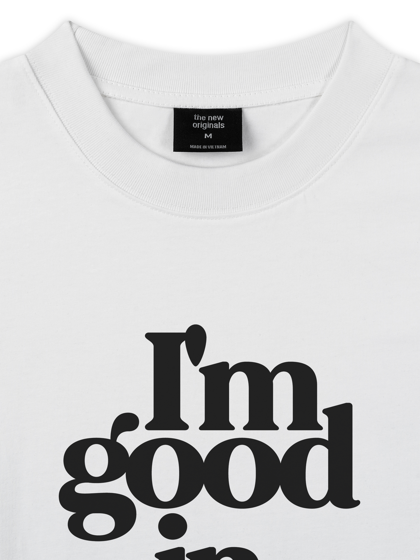 Áo Thun Relaxed Fit Life Vibe Good In Bed