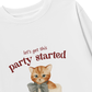Áo Thun Dài Tay Xmas Cat Party Started