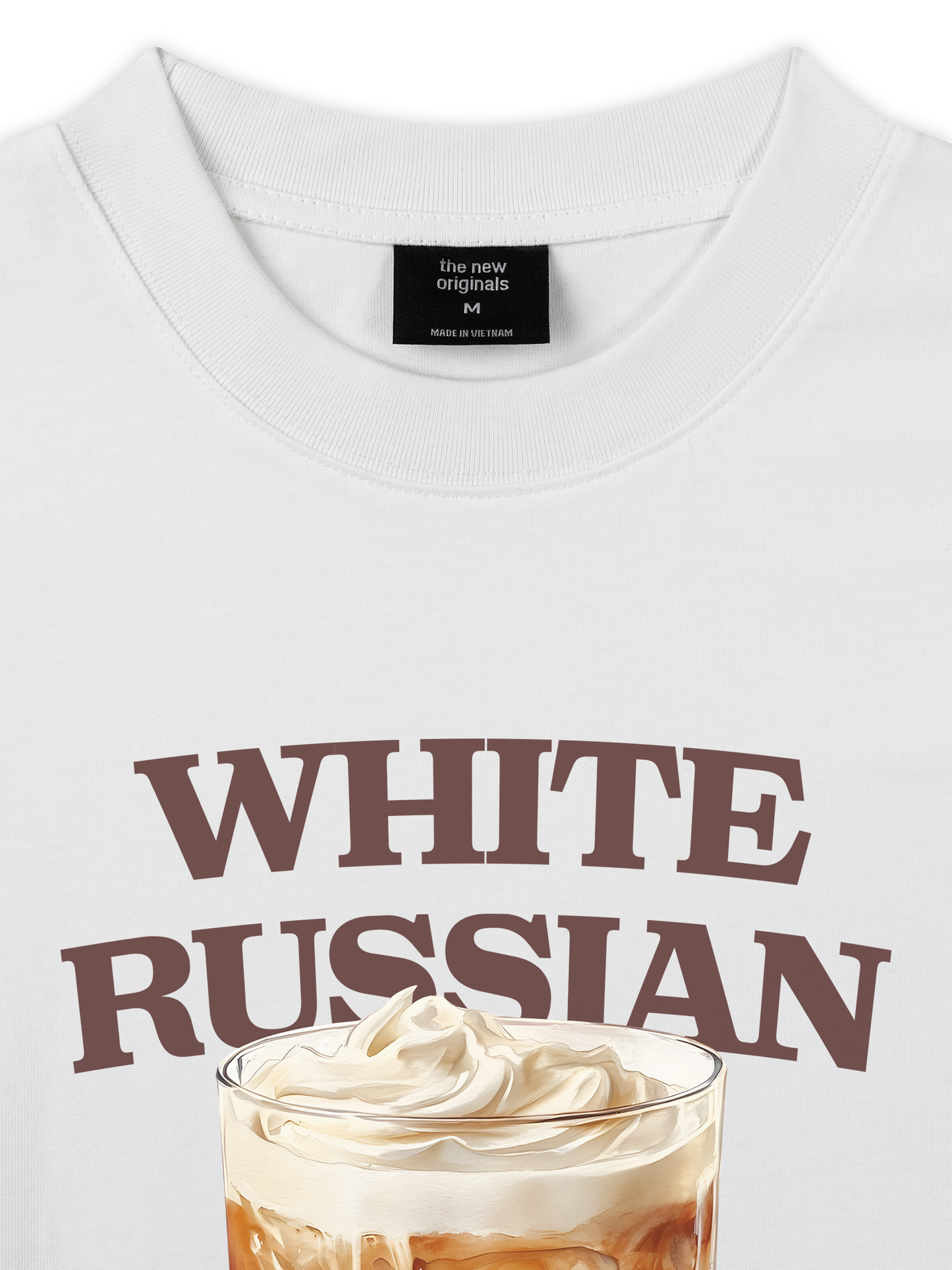 Áo Thun Relaxed Fit Fresh White Russian