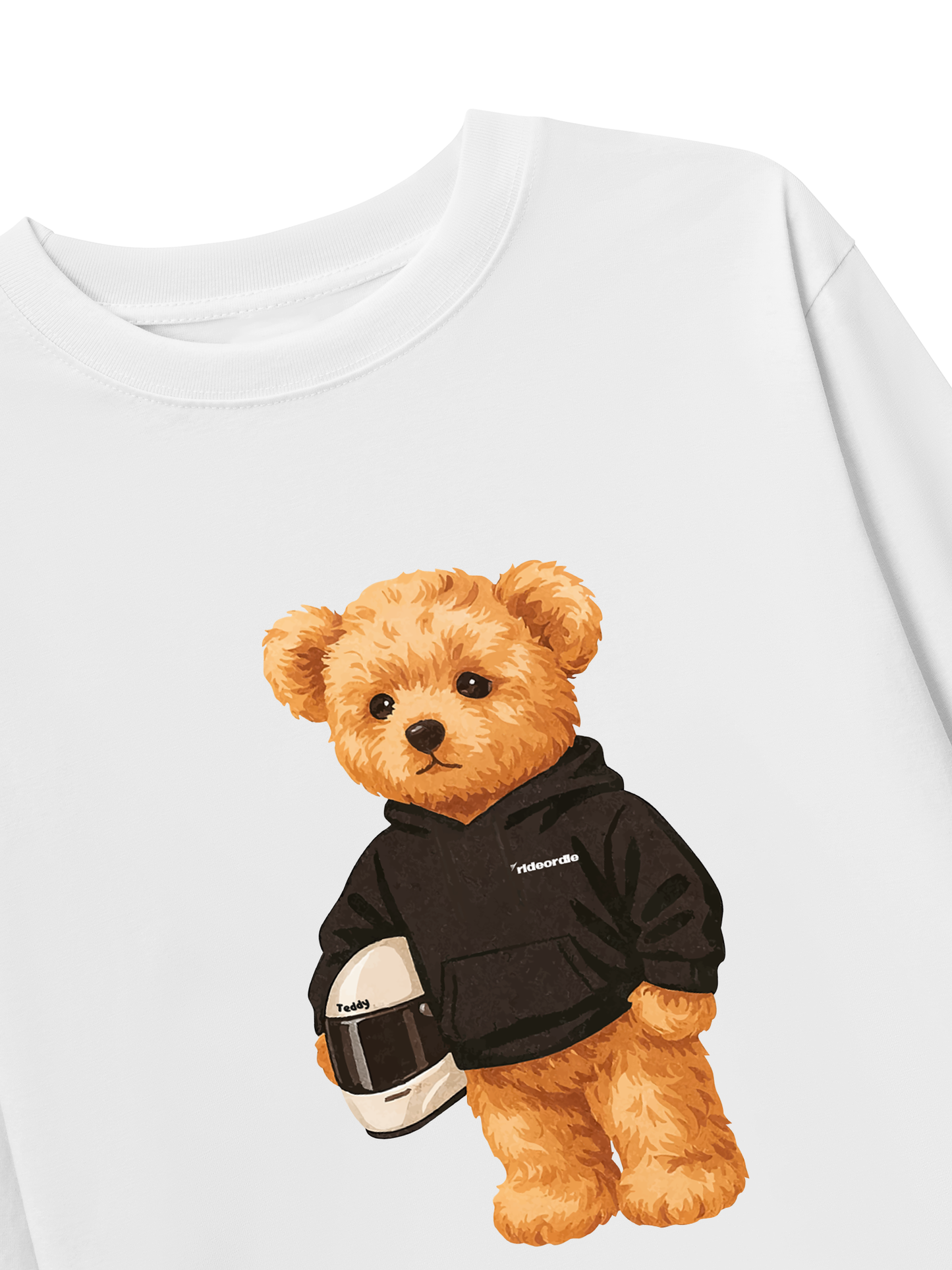 Áo Thun Dài Tay Teddy Ride Or Die