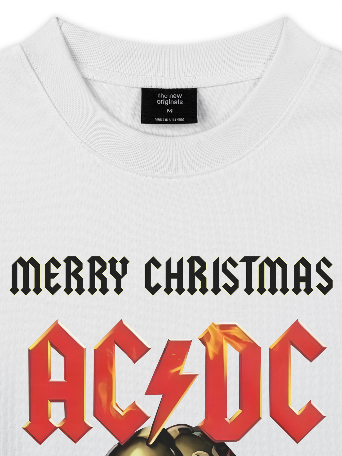Áo Thun Relaxed Fit AC DC Jincle Hells Bells