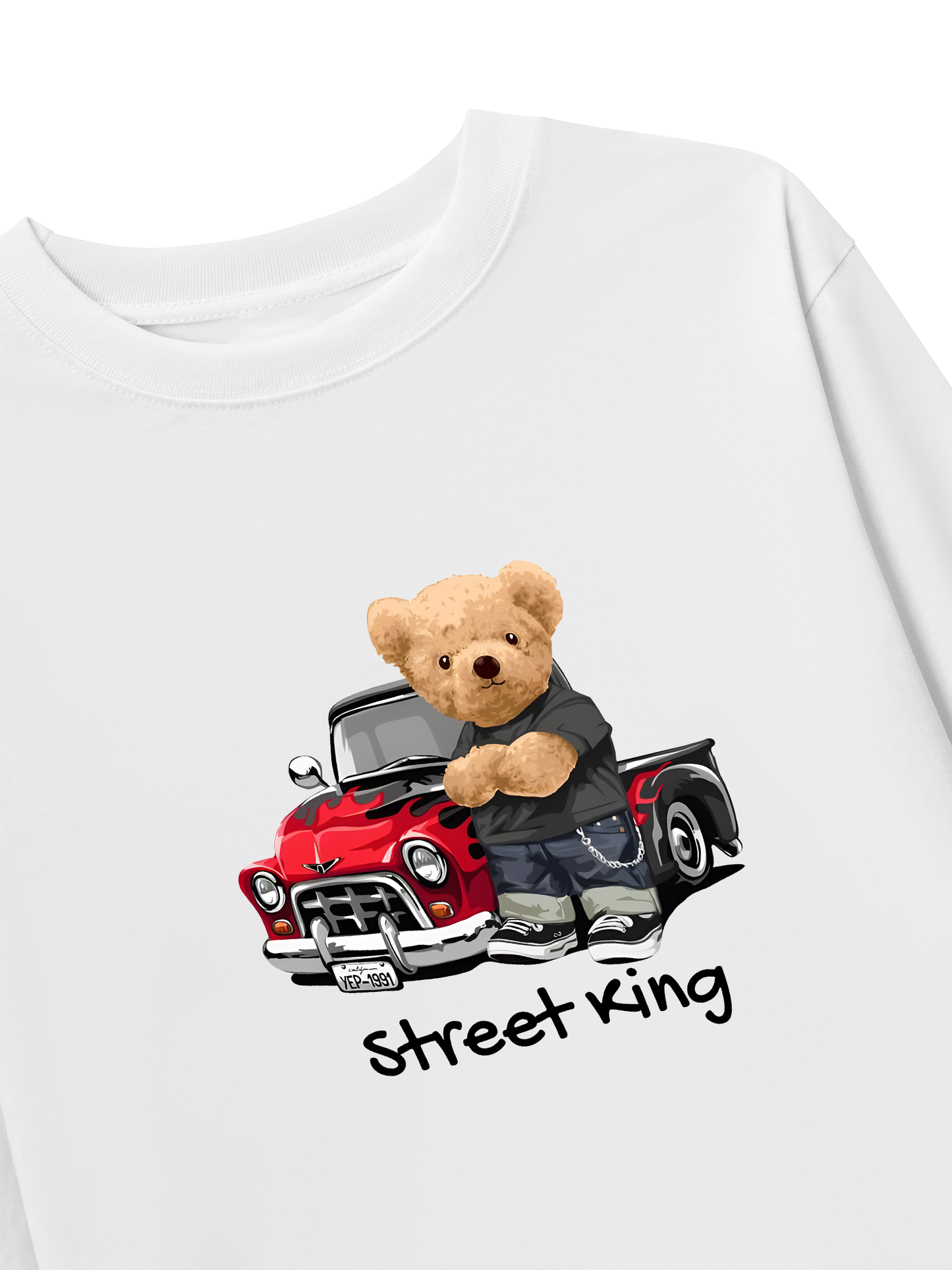 Áo Thun Dài Tay Street King