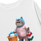 Áo Thun Dài Tay Animal Mood Mommy Meow
