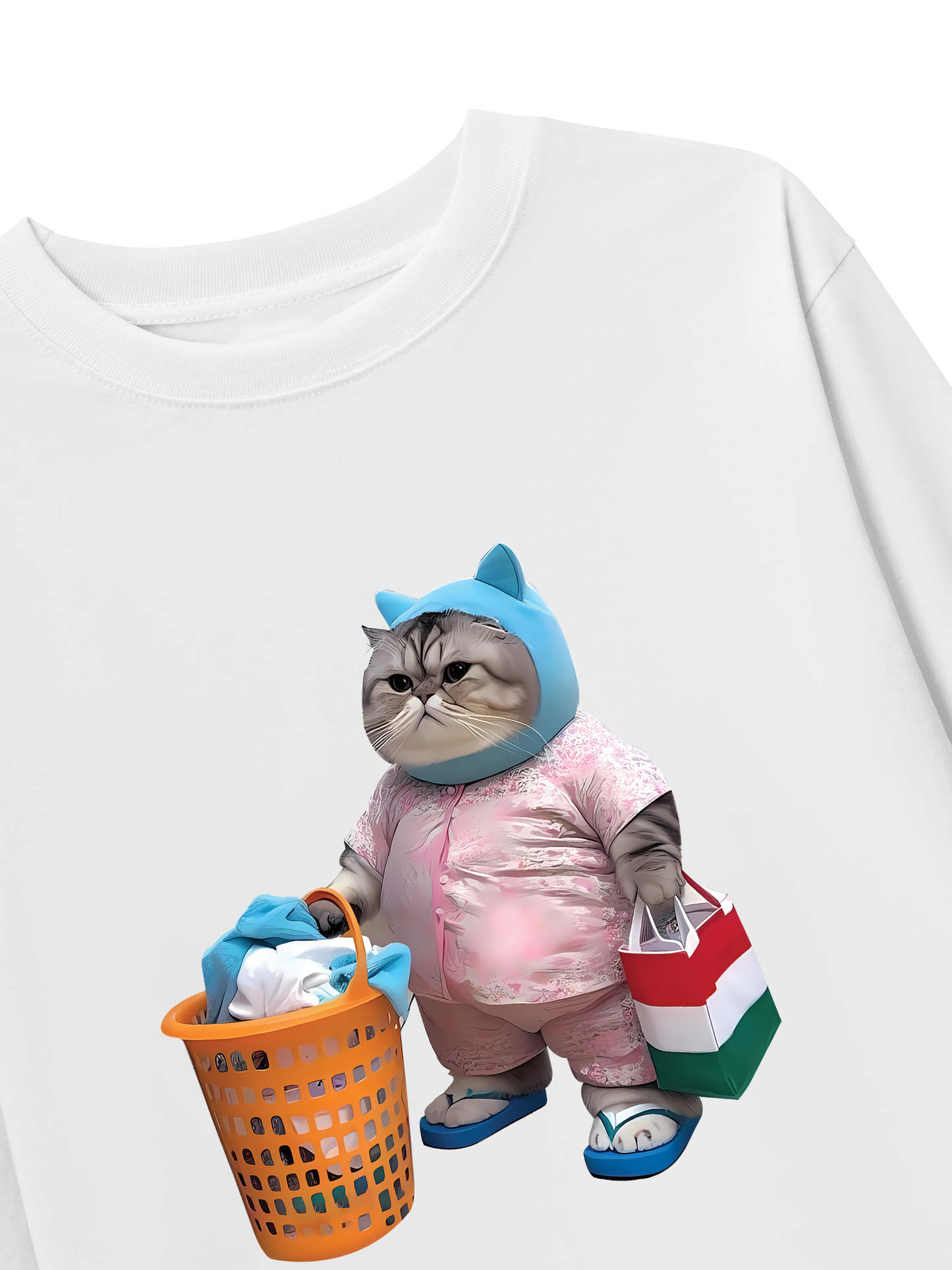 Áo Thun Dài Tay Animal Mood Mommy Meow