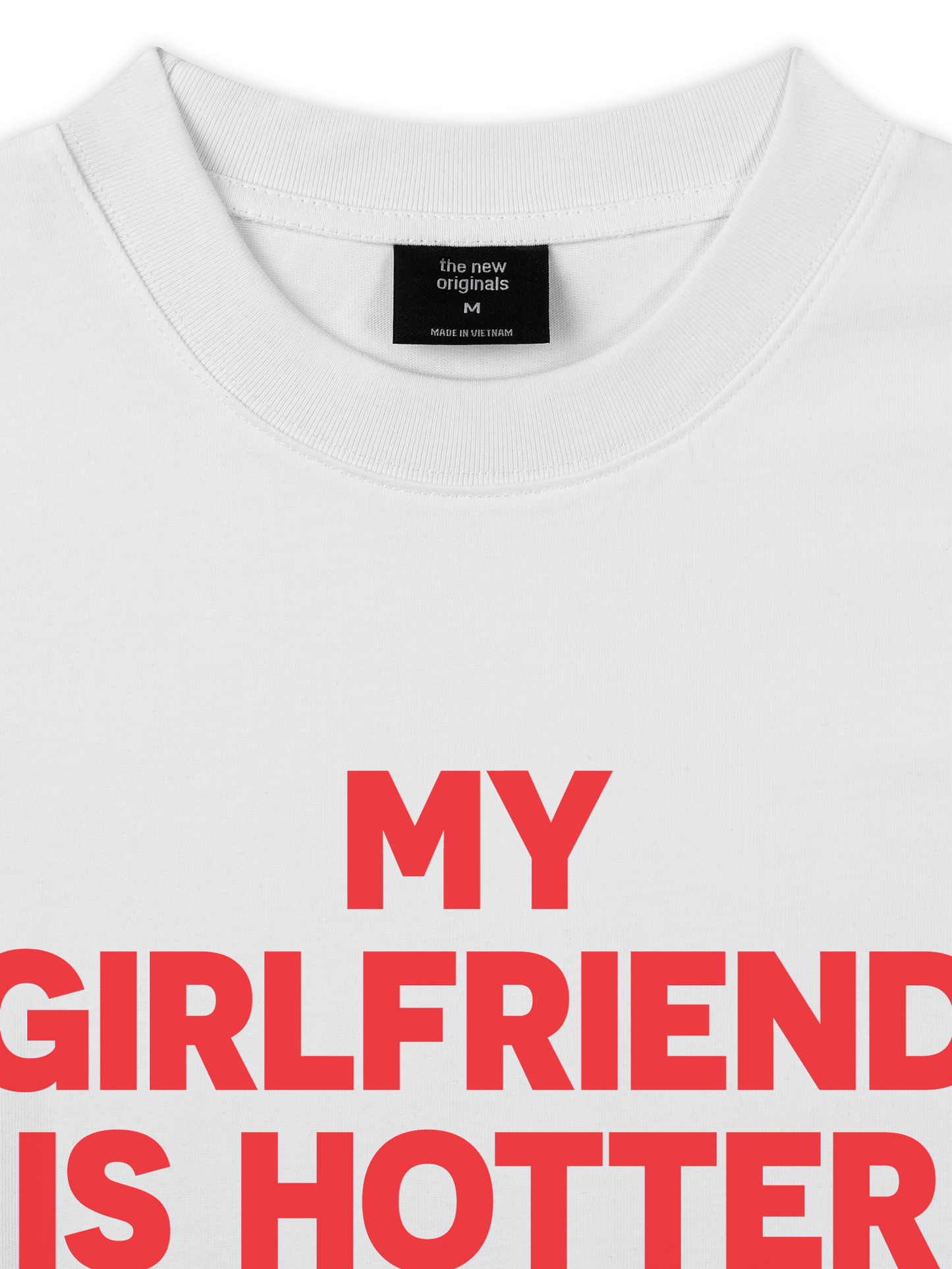 Áo Thun Relaxed Fit Life Vibe My Girlfriend