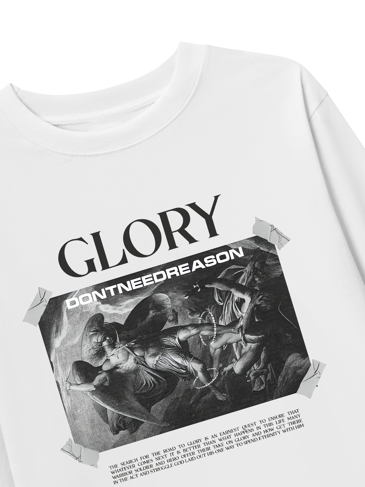 Áo Thun Dài Tay Glory Dont Need Reason