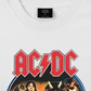 Áo Thun Relaxed Fit AC DC High Way To Hell Flame